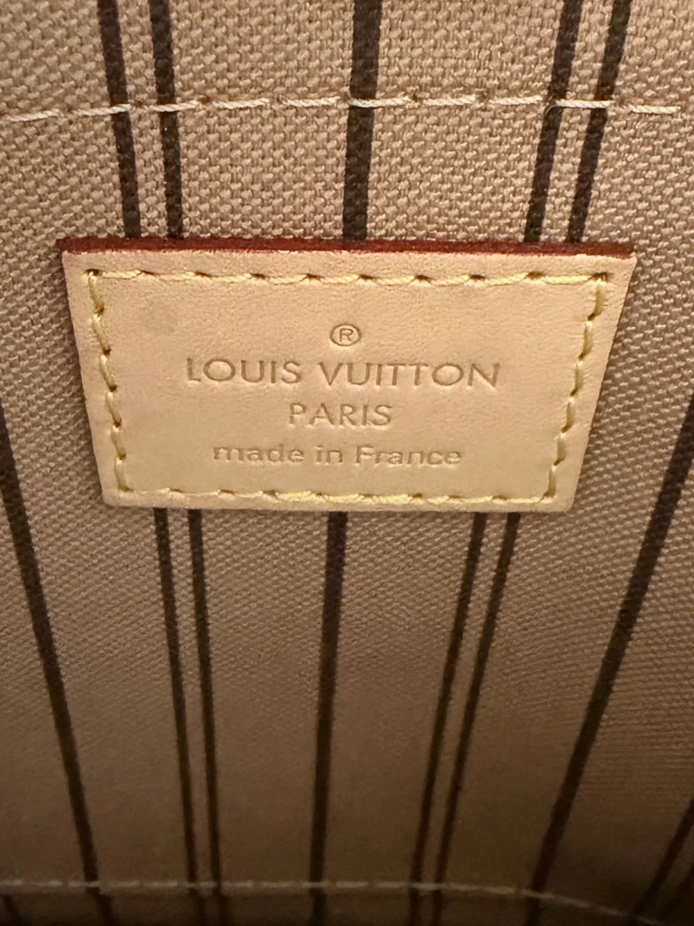 Louis Vuitton Neverfull Monogram Canvas Pouch